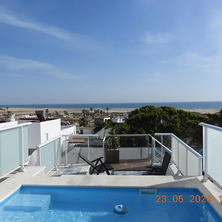 Apartamento Aba Penthouse, Piscina&azotea Privada Conil De La Frontera